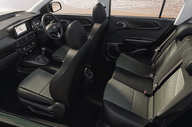 Hyundai Exter spacious interior